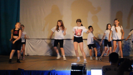 Творческий номер 5-го отряда!